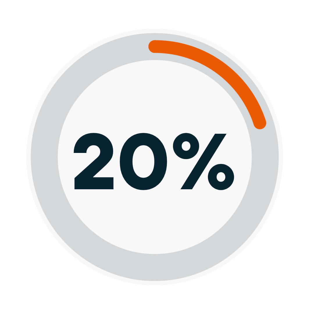 20%